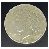 1935 Peace Dollar
