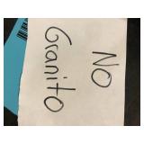 Domani Stella 49 in. Single Sink Beige Oak Floating Bath Vanity Granite Not Included   Customer Returns See Pictures