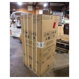 GE Garage Ready 14.2 cu. ft. Frost Free Defrost Upright Freezer in White   Customer Returns See Pictures