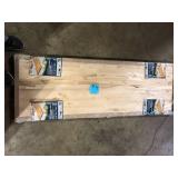 Hampton Bay 6 ft. L x 25 in. D Unfinished Birch Solid Wood Butcher Block Countertop with Square Edge    Customer Returns See Pictures