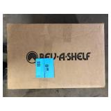 Rev-A-Shelf Silver Double Pull Out Trash Can 35 qt. with Soft-Close  Customer Returns See Pictures