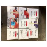 Lot of HDX 12 in. x 12 in. x 1 in. Allergen Plus Pleated Air Filter FPR 7, MERV 11   Customer Returns See Pictures