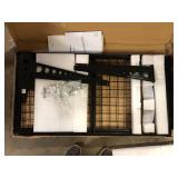 FLEXIMOUNTS 24 in. x 48 in. Heavy Duty Wall Shelf with Brackets in Black  Customer Returns See Pictures