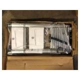 SKYSHALO Telescoping Ladder, 15 ft. Aluminum Ocollapsible Extension Ladder, 400 lbs. Capacity with Non-Slip Feet Customer Returns See Pictures