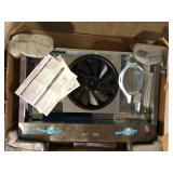 Vissani Sarela 36 in. W x 7 in. H 500CFM Convertible Under Cabinet Range Hood in Stainless Steel with LED Lights and Filter Customer Returns See Pictures