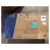 VIKIO PRO 36 in. 600 CFM Ducted Under Cabinet Range Hood in Stainless Steel Lighted with Adjustable LED and Touch panel Customer Returns See Pictures
