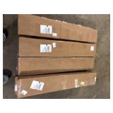 5 Boxes of MSI Sunset Driftwood 20 MIL x 7 in. x 48 in. Waterproof Rigid Core Luxury Vinyl Plank Flooring (23.77 sq. ft./Case) Customer Returns See Pictures