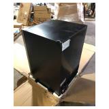 SIMZLIFE 24 in. Dual Zone 21-Bottles and 88-Cans Freestanding Beverage Refrigerator Cooler Fridge in Silver, Frost-Free Damaged on Corner  Customer Returns See Pictures