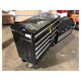 Husky Tool Storage 42 in. W x 18 in. D Standard Duty Black Tool Chest Combo  Damaged  Customer Returns See Pictures