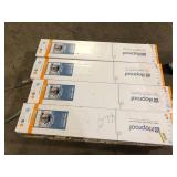 4 Boxes of Lifeproof Medlen Oak 22 MIL x 9 in. W x 48 in. L Click Lock Waterproof Luxury Vinyl Plank Flooring (21 sq. ft./Case)   Customer Returns See Pictures