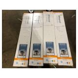 4 Boxes of Lifeproof Medlen Oak 22 MIL x 9 in. W x 48 in. L Click Lock Waterproof Luxury Vinyl Plank Flooring (21 sq. ft./Case)   Customer Returns See Pictures