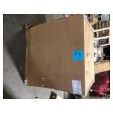 Hampton Bay Designer Series Melvern 33 in. W x 24 in. D x 34.5 in. H Assembled Shaker Sink Base Kitchen Cabinet in Heron Gray Customer Returns See Pictures