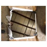 KeonJinn 60 in. W x 36 in. H Rectangular Frameless LED Light Anti-Fog Wall Bathroom Vanity Mirror with Backlit  Customer Returns See Pictures See Pictures