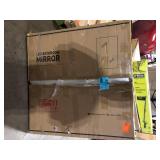 KeonJinn 60 in. W x 36 in. H Rectangular Frameless LED Light Anti-Fog Wall Bathroom Vanity Mirror with Backlit  Customer Returns See Pictures See Pictures