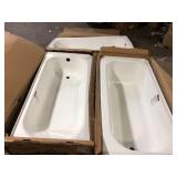 Lot of Assorted Bathtubs Various Models and Conditions Customer Returns See Pictures See Pictures