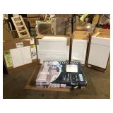 Lot of Assorted Kitchen Cabinets Various Models and Conditions Customer Returns See Pictures See Pictures