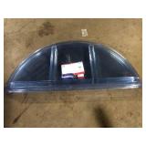 SHAPE PRODUCTS 48 in. W x 22 in. D x 2-1/2 in. H Economy Round Flat Window Well Cover  Customer Returns See Pictures See Pictures
