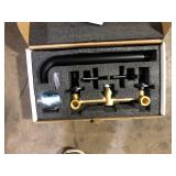 Two-Handle Wall Mount Tub FillerWOWOW 2-Handle Wall Mount Roman Tub Faucet with 12 in. Long Spout Reach in Matte Black (Valve Included)   Customer Returns See Pictures See Pictures