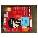 Husky 3 Gal. 120 PSI Portable Electric Oil-Free Light Duty Pancake Air Compressor with Fold Down Handle and 1-Quick Coupler    Customer Returns See Pictures See Pictures