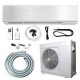 Dutchless Mini Split Inverter Heat Pump Air Handler Split Indoor/Outdoor Section Customer Returns See Pictures