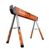 Lot of  BORA 30 in. to 36 in. H Steel Speed Horse XT Adjustable Height Sawhorse with Auto Release Legs  Customer Returns See Pictures