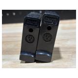 .223 Bullets and 2 Ruger Mini 14 Magazines