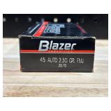 Blazer .45 auto 50 Rounds