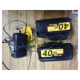 Yardworks Battery Powered Lawn Mower