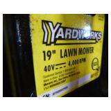 Yardworks Battery Powered Lawn Mower