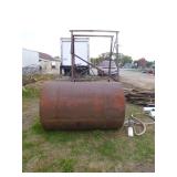 300 Gallon Fuel Tank with Stand and Pump