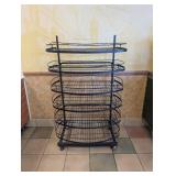 6-TEIR COMMERCIAL METAL DISPLAY RACK