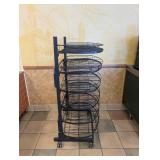 6-TEIR COMMERCIAL METAL DISPLAY RACK