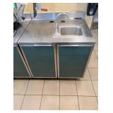 DUKE COMMERCIAL CABINET W/ SINK ATTACHMENT