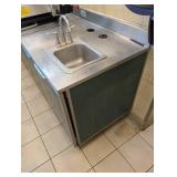DUKE COMMERCIAL CABINET W/ SINK ATTACHMENT