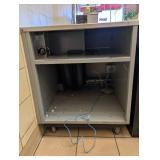 COMMERCIAL BEVERAGE STAND W/ CUP DISPENSER