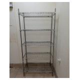 METRO 5-TIER METAL RACKING