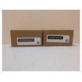 2 FOSTER GRANT DESIGN OPTICS +2.00 READING GLASSES