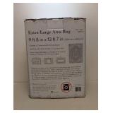 NEW EXTRA-LARGE AREA RUG -GILBERT MEDALLION GREY