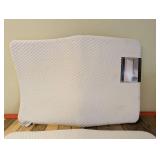 (2) COTTON MEMORY FOAM BATH MATS WHITE