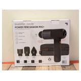 NEW SHARPER IMAGE POWER PERCUSSION PRO+ HOT/COLD PERCUSSION MASSAGER