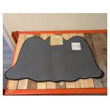 HAND HOOKED ACCENT RUG GHOST HALLOWEEN THEME