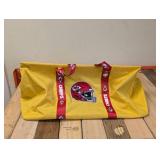 (2) NFL KANSAS CITY CHEIFS UNDER BED STORAGE BINS