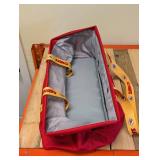 (2) NFL KANSAS CITY CHEIFS UNDER BED STORAGE BINS