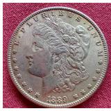 1889 Morgan Dollar