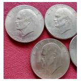 (5) Eisenhower Dollars
