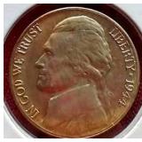 Nice 1944-D Silver War Nickel