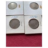 (10) Liberty "V" Nickels