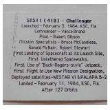 Challenger Shuttle Medallion