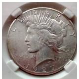 1927 Peace Dollar - PGA MS63
