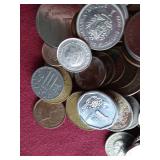 1-1/2 lbs Foreign Coins